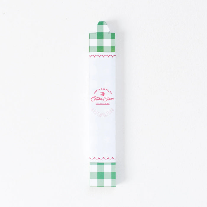 Gingham Paper Chain Kit