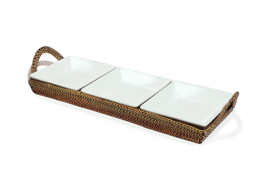 Rectangular Divided Serving Trays