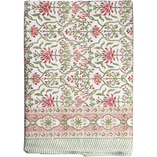 Block Print Table Linens