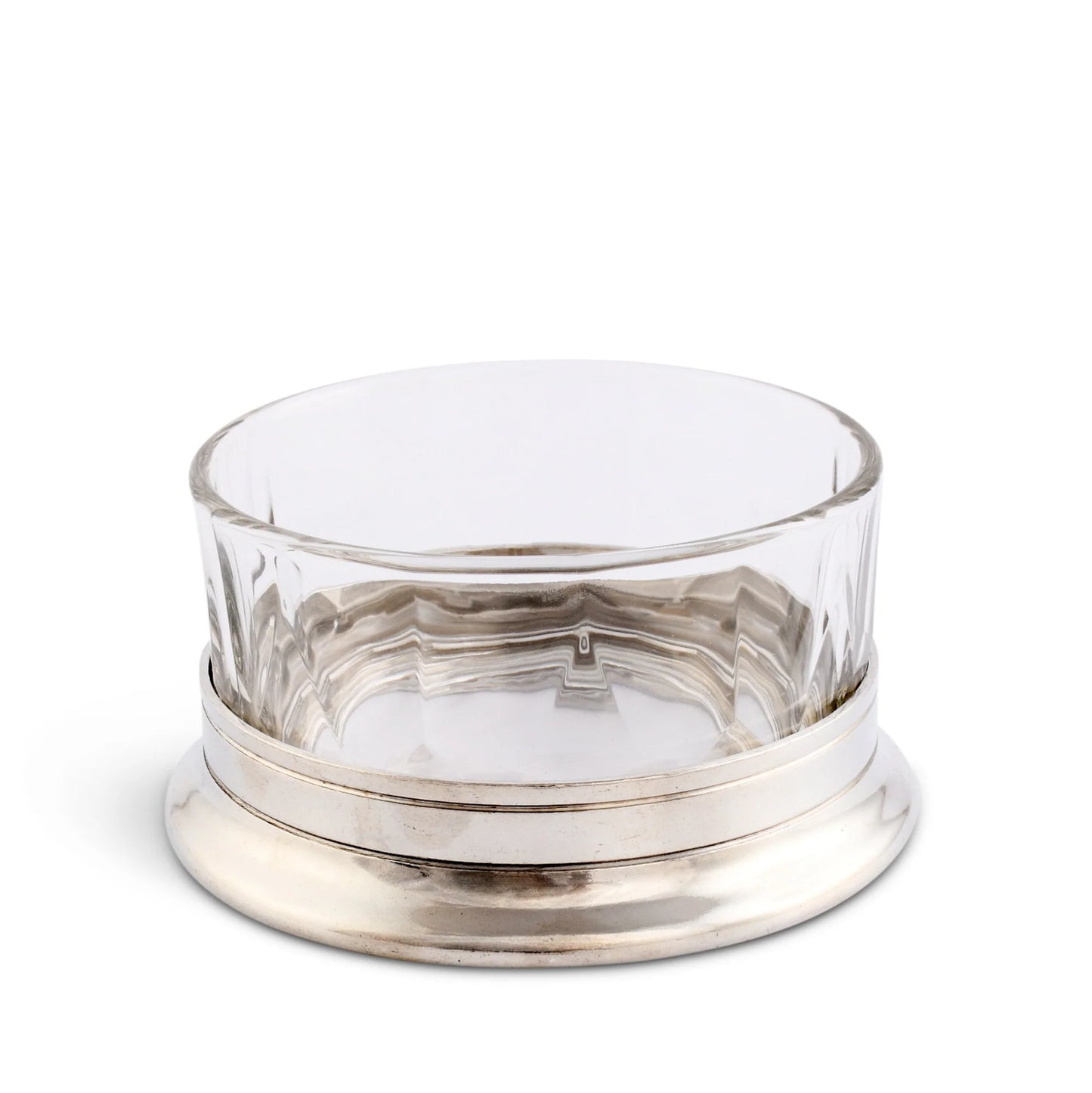 Nut Bowl Hatched Glass