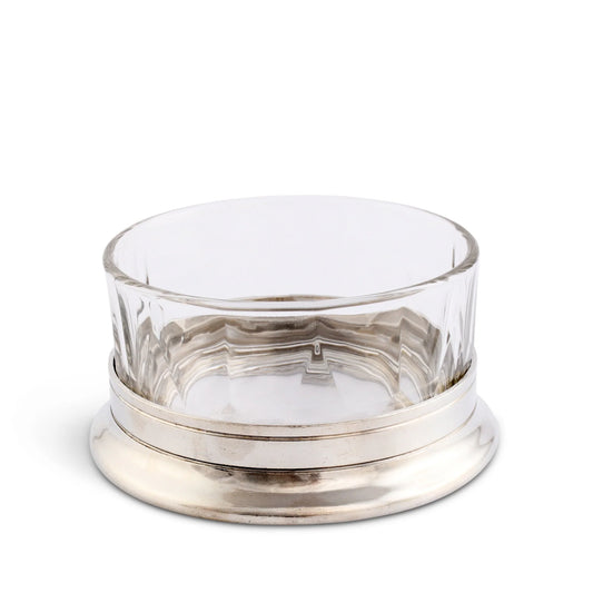 Nut Bowl Hatched Glass