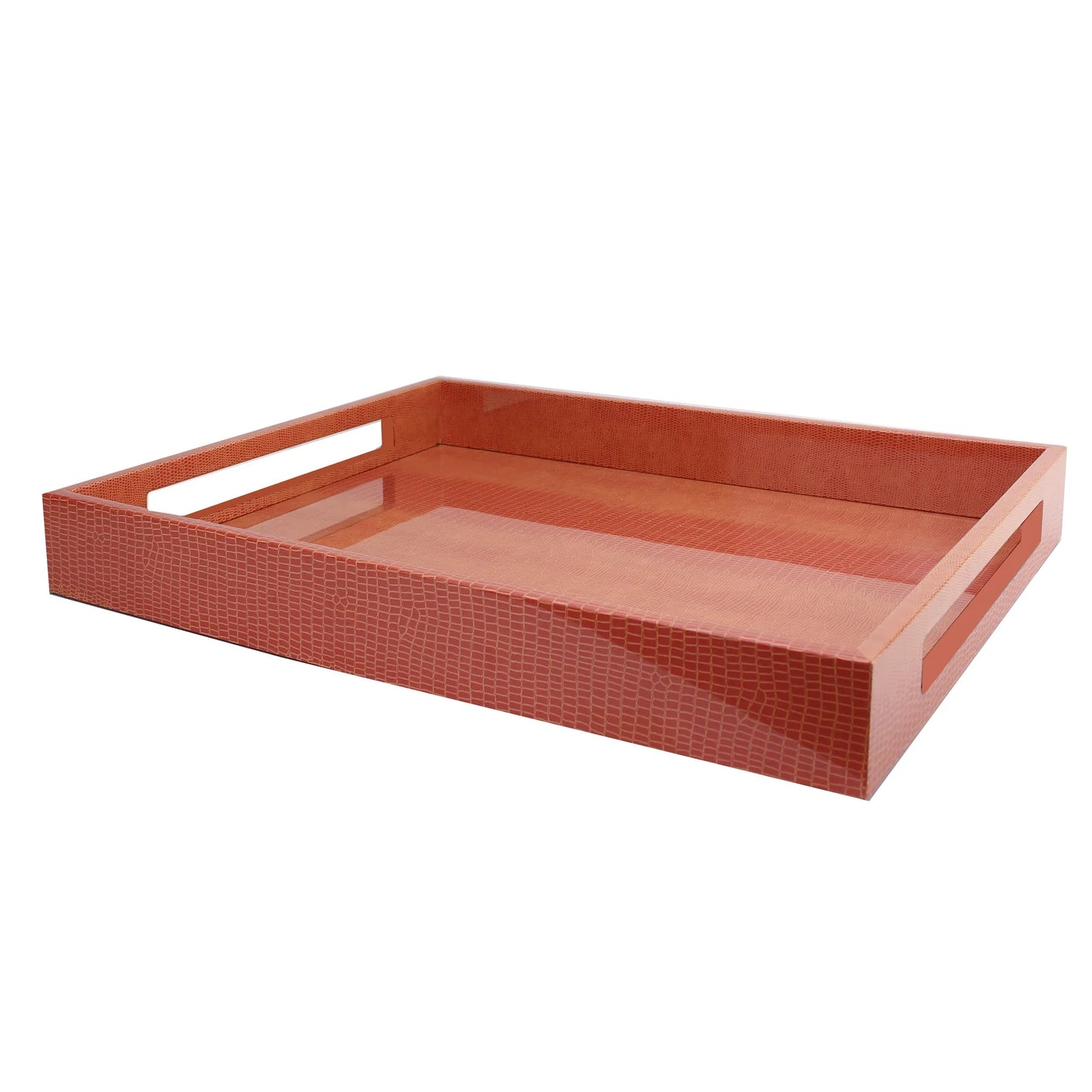 Orange Croc Tray