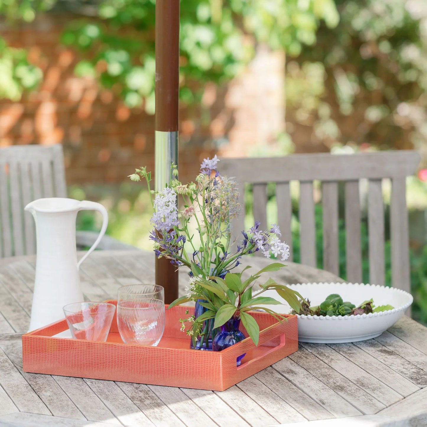 Orange Croc Tray