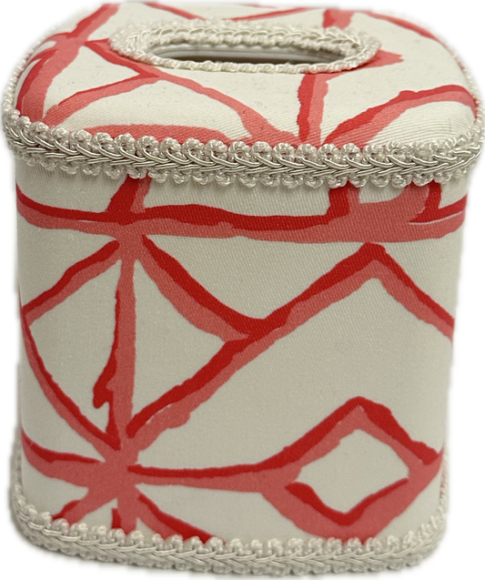 Tissue Cover - Twigs Pink