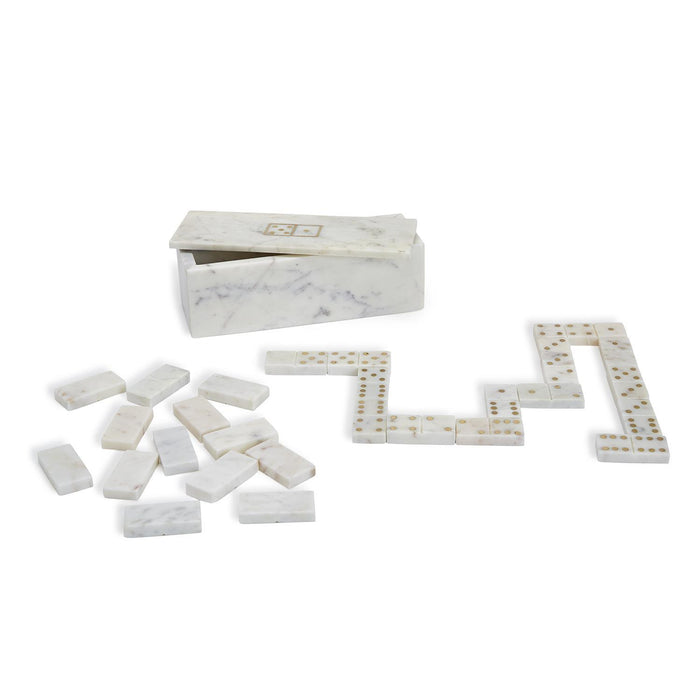 Gold Dot Domino Set
