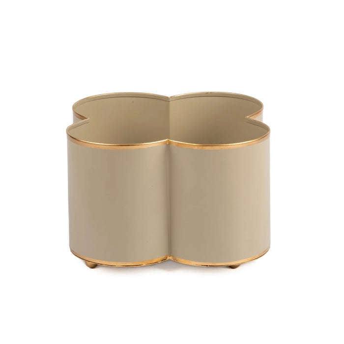 Mattie Quatrefoil Cachepot Planters
