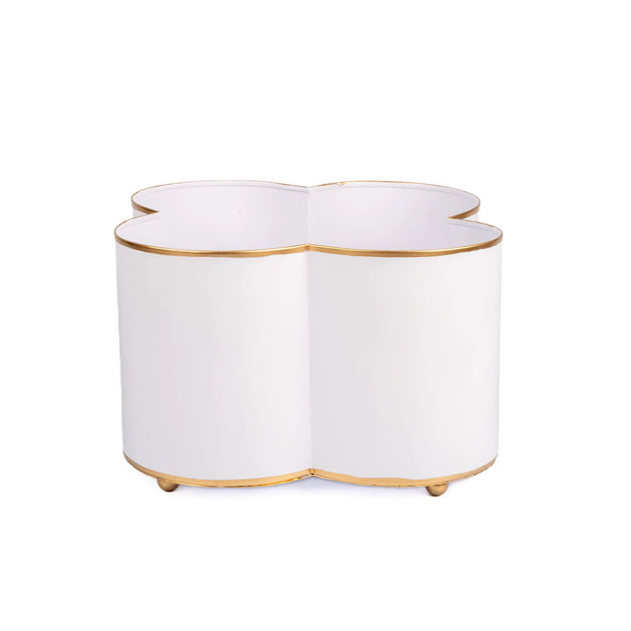 Mattie Quatrefoil Cachepot Planters