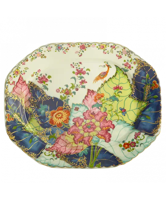Tobacco Leaf Serving Ware