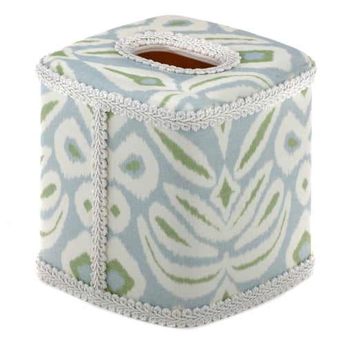 Tissue Cover - Tigers Eye - Light Blue