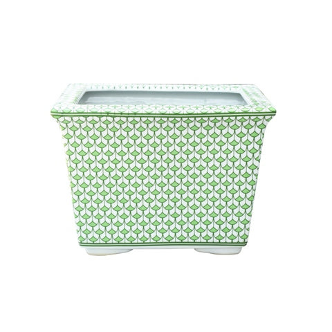 Fish Scale Rectangle Cachepot