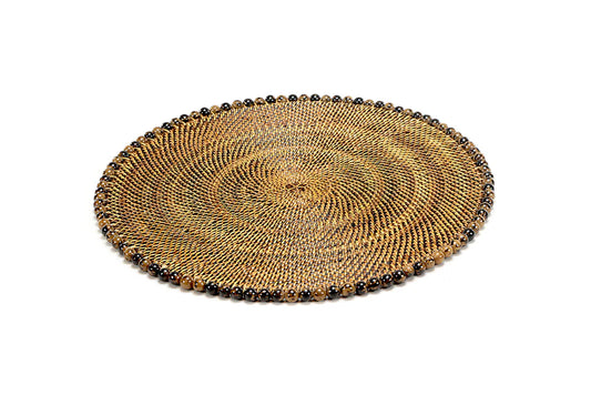 Round Bead Placemat Set/4