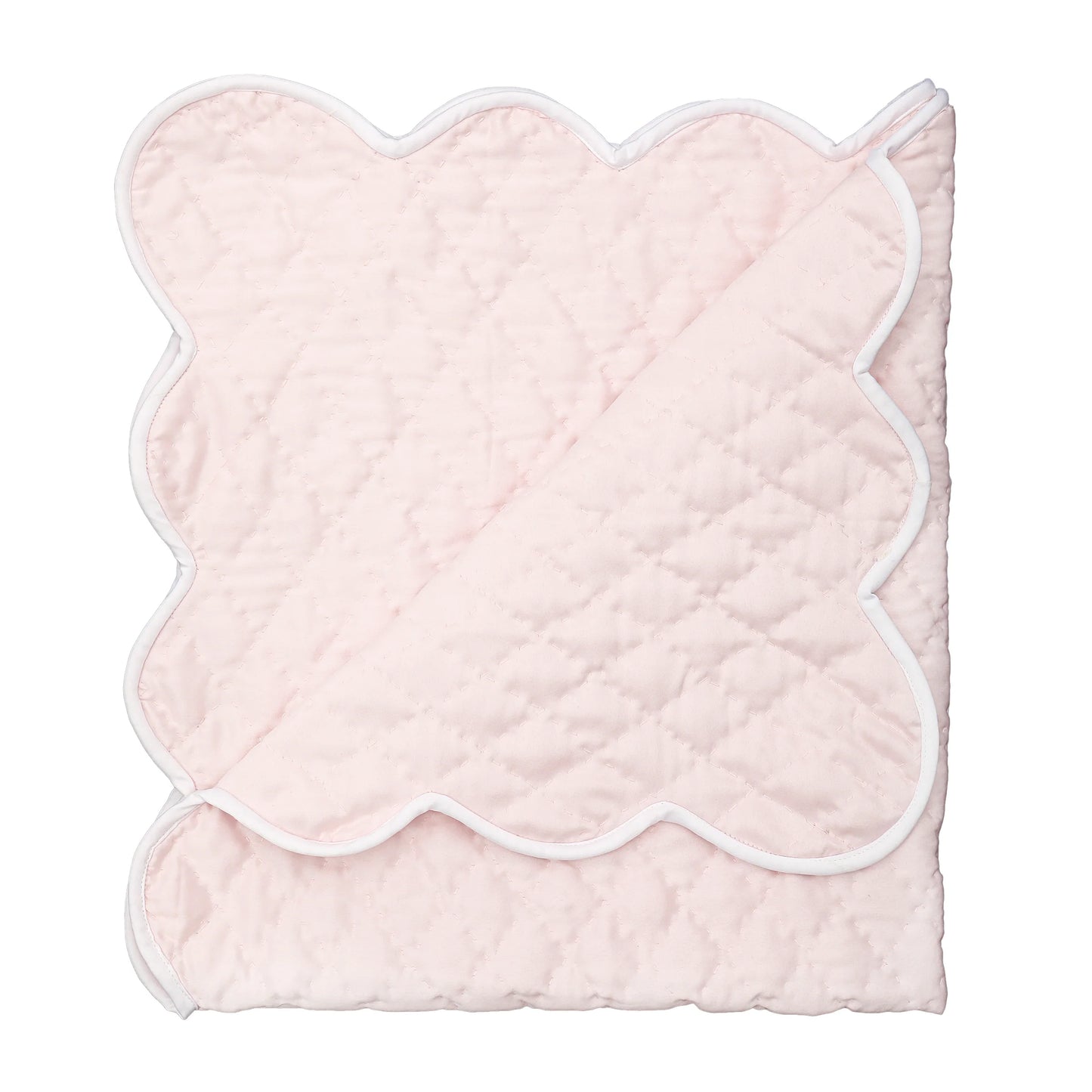 Hand Quilted Satin Blanket