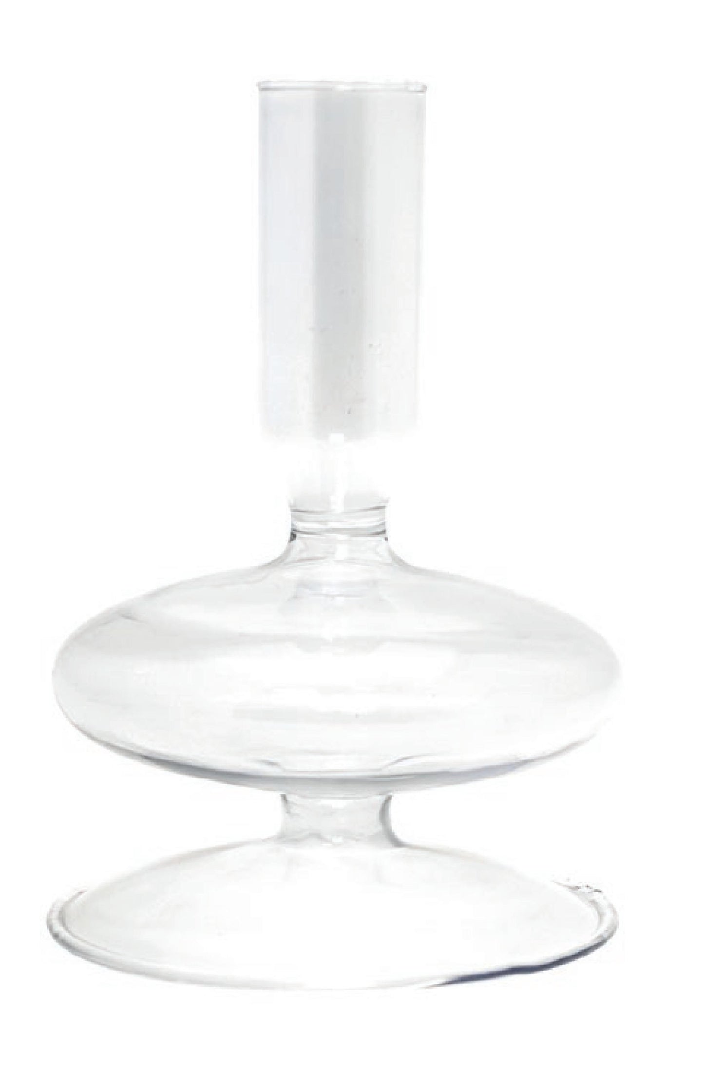 Hand Blown Glass Candle Holders