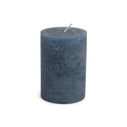 Rasteli Lupine Blue Pillar Candle