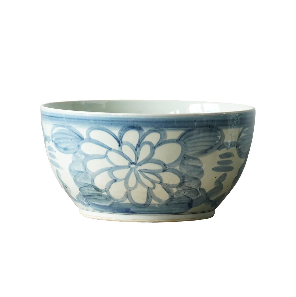 Folk Hand-Painted Bowl