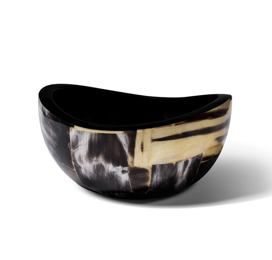 Horn Veneer Accent Bowl