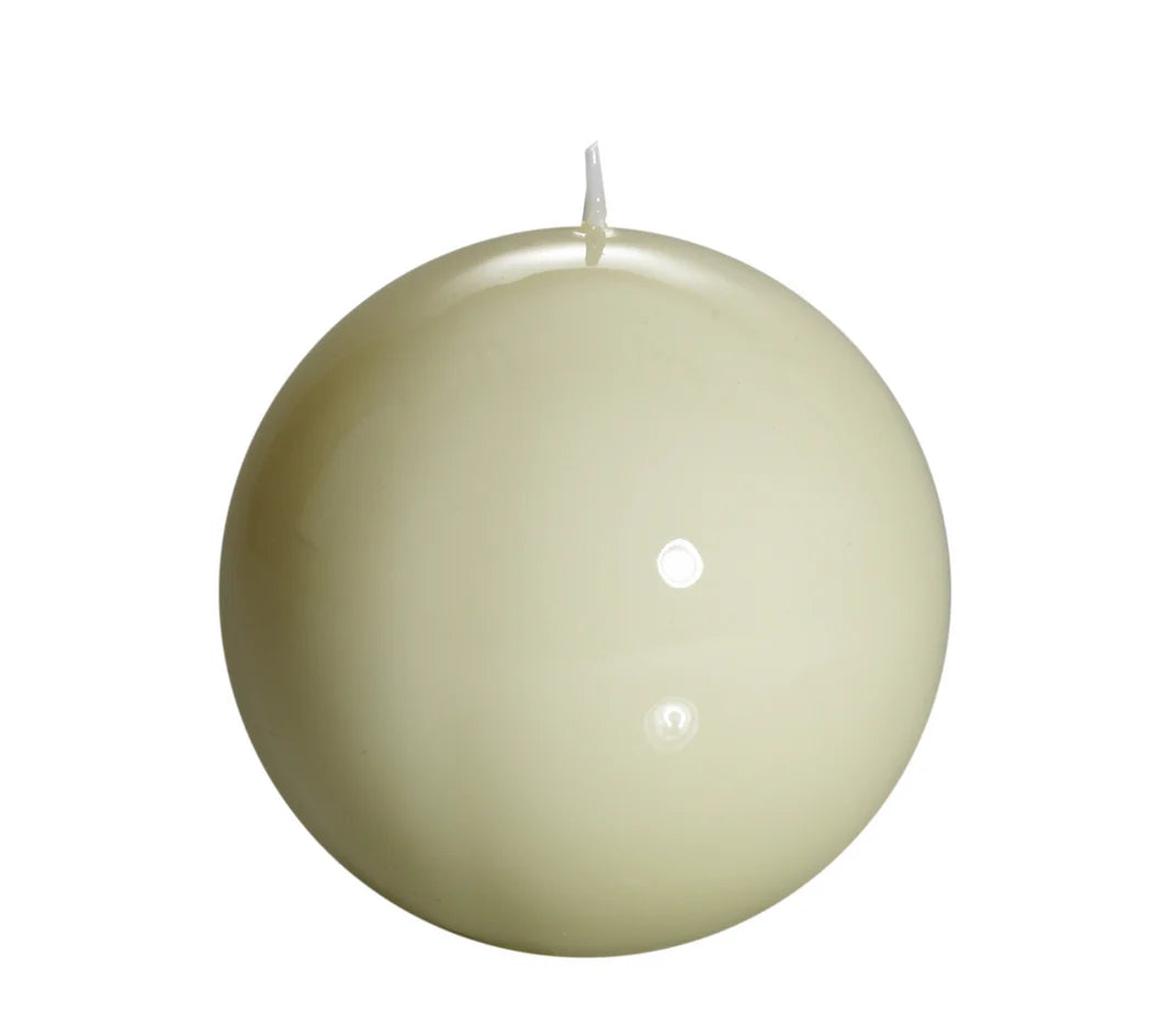 Lacquered Sphere Candles