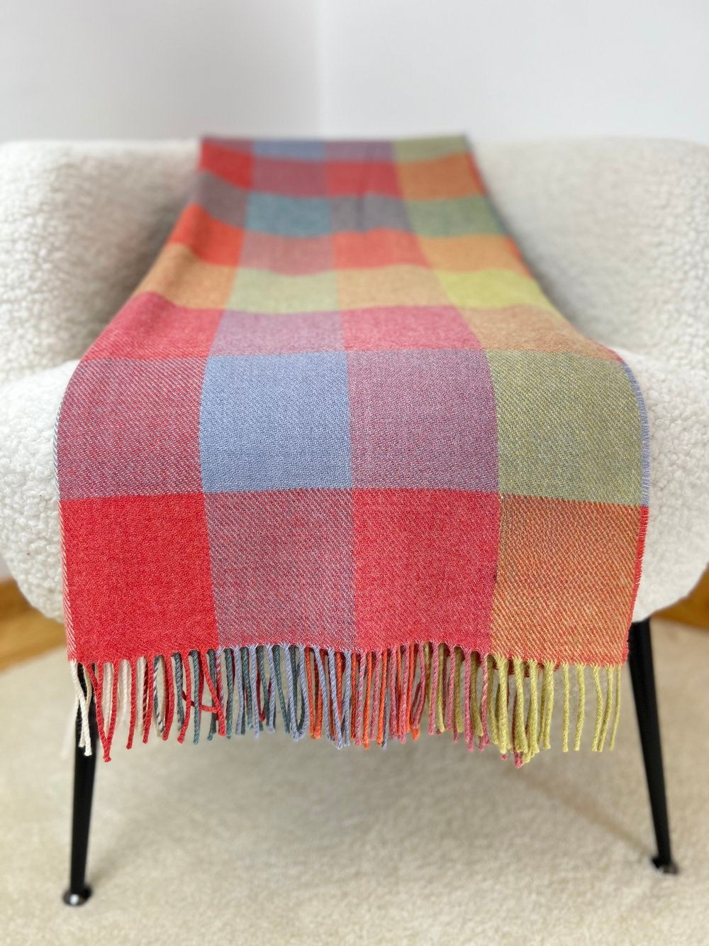 Lambswool Starburst Throw