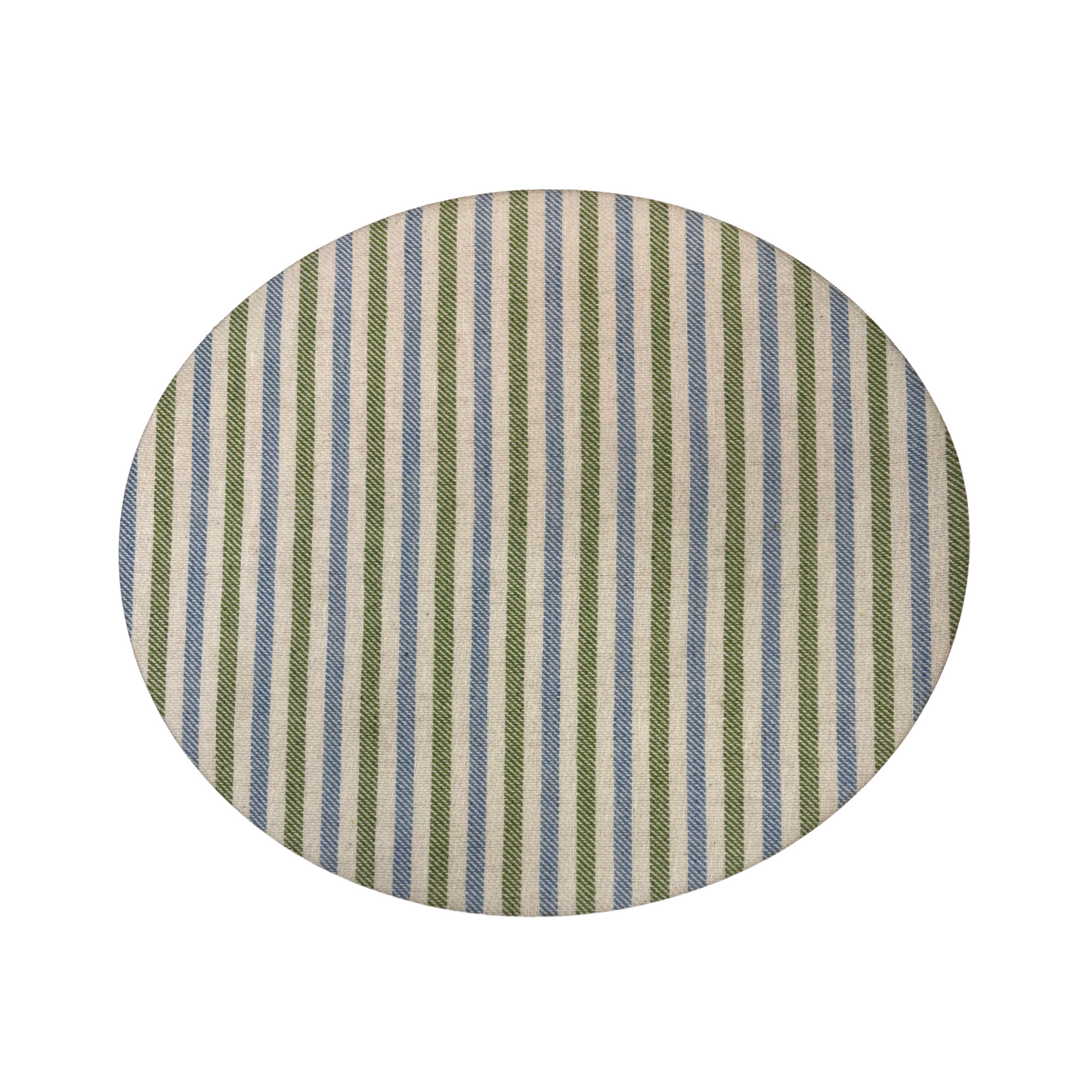 Oval Leather Coated Placemats