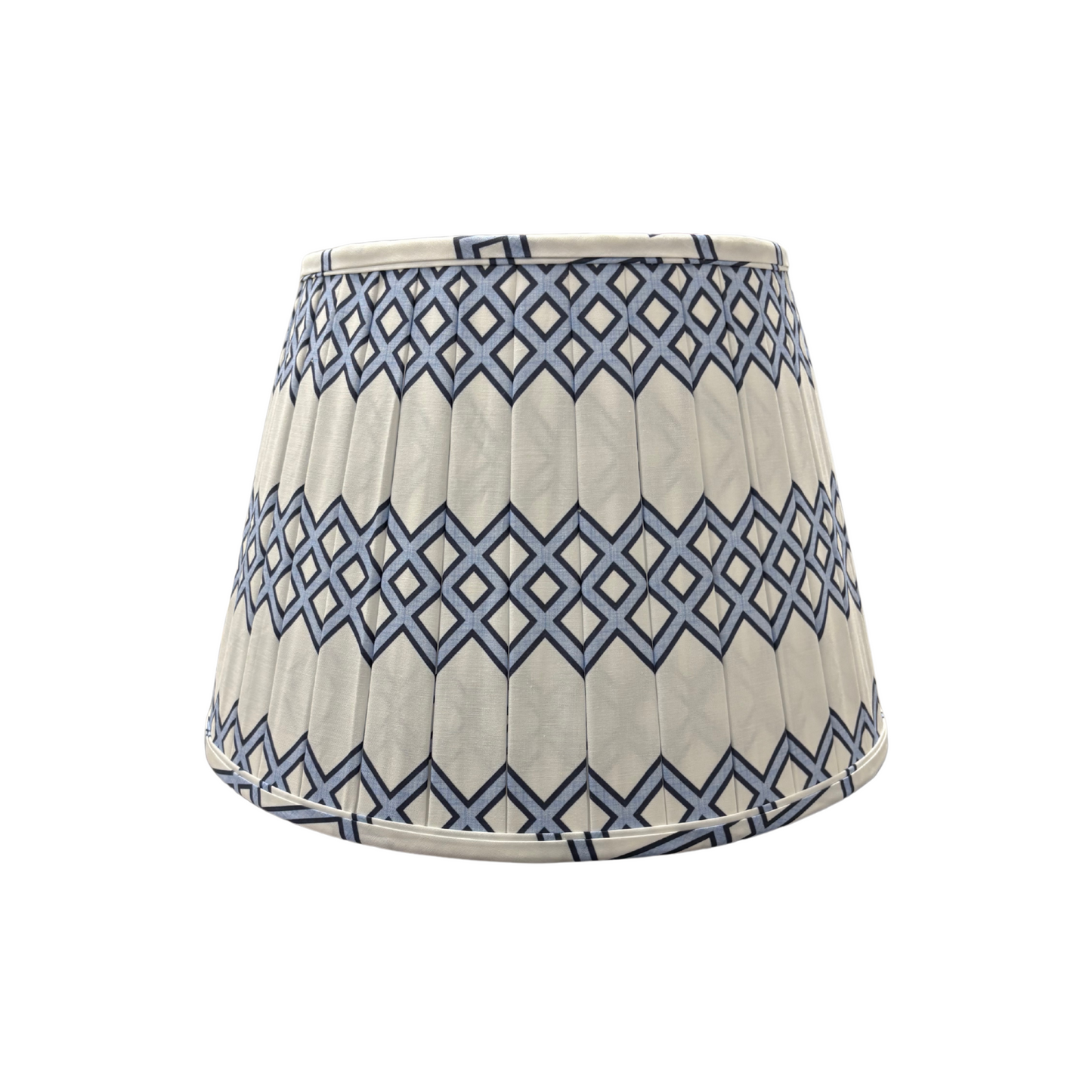 Lattice Shade - 10" x 16" x 11" - Blue