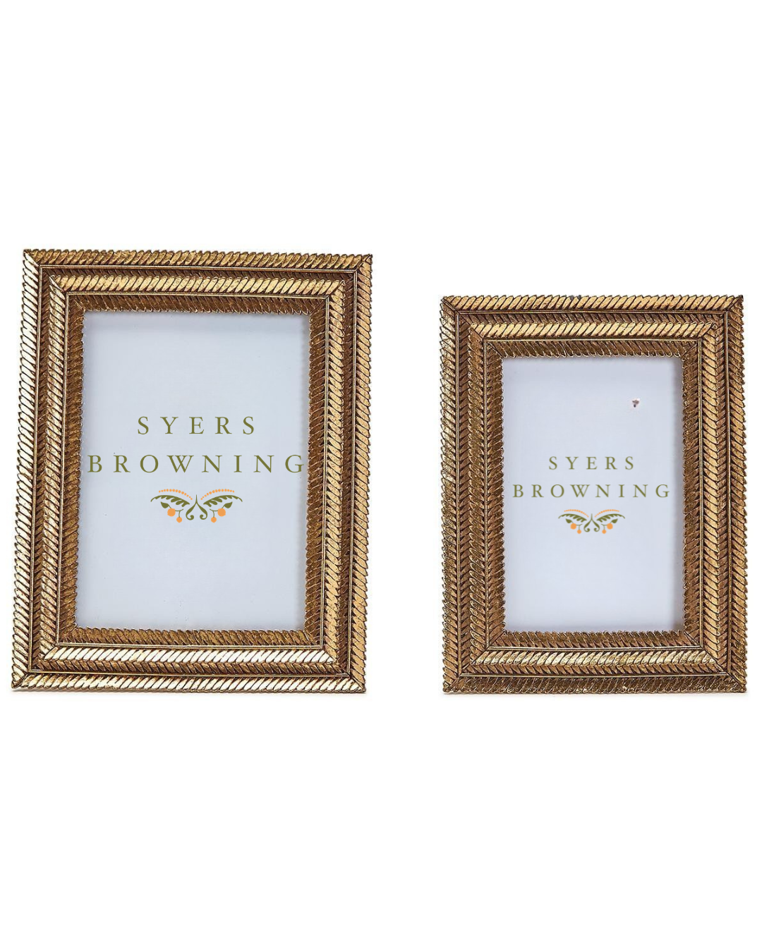 Gold Fern Frame