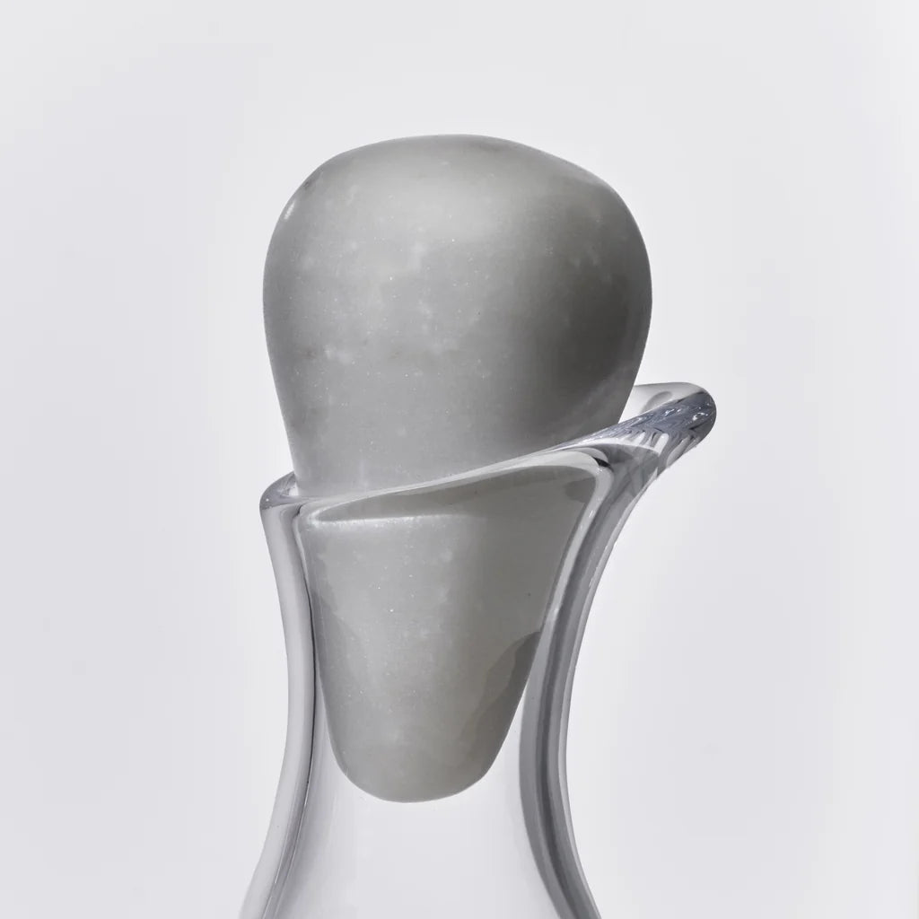 Vintner Wine Decanter with Marble Stopper