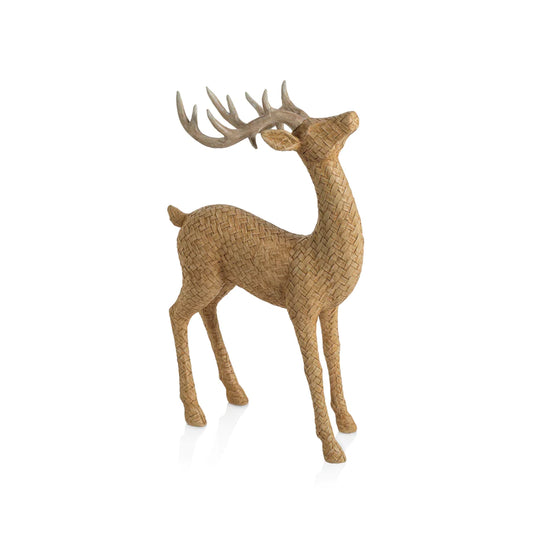 Rattan Texture Deer - Standing