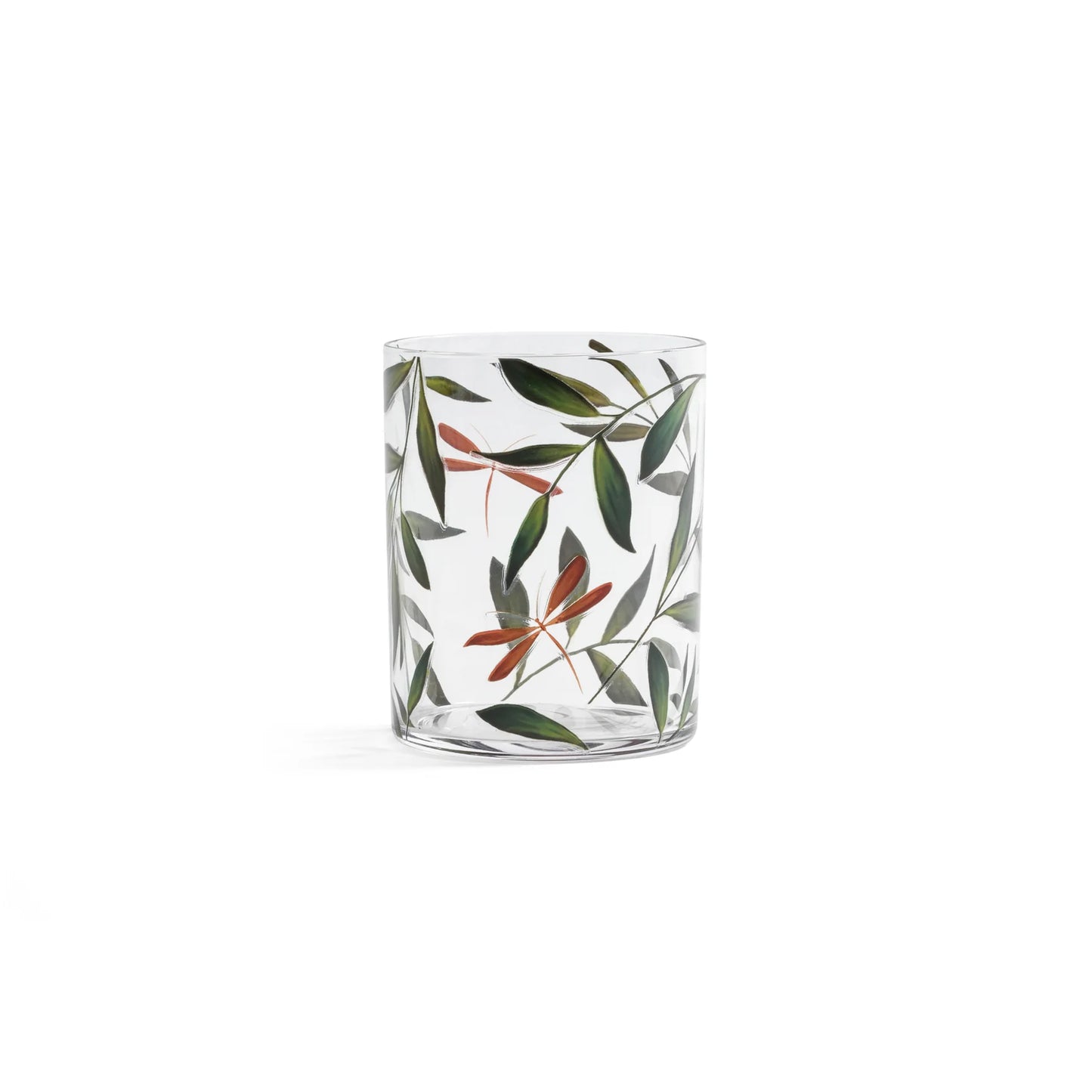 Leaves and Dragonfly Tumbler