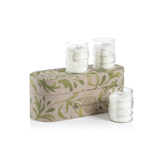 Grand Casablanca Scented Candle Trio