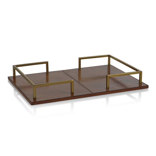 Leather Bar Tray