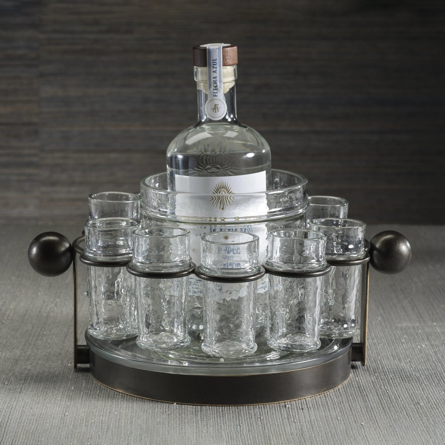 Ten Shot Tequila Set with Ice Bucket