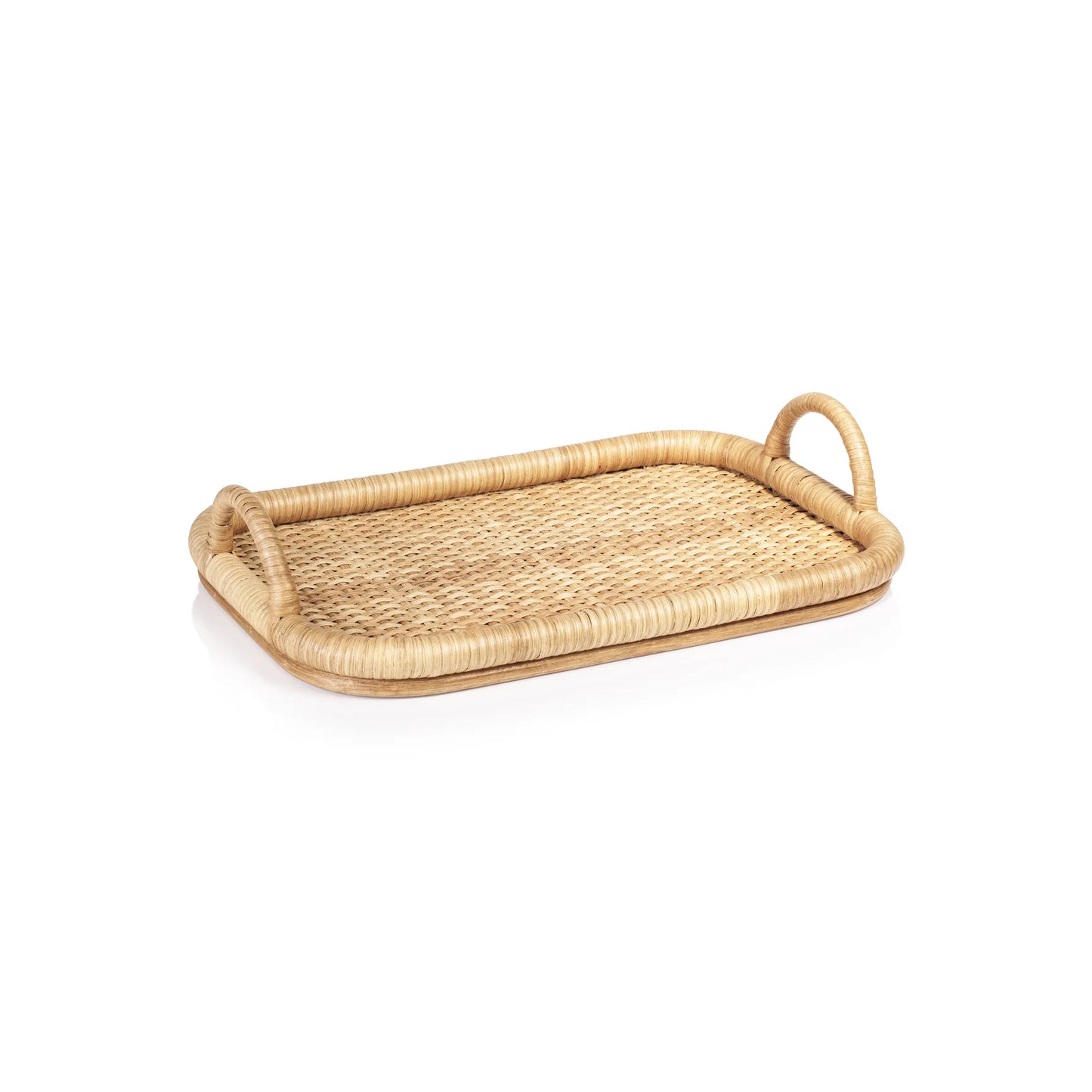 Rectangular Rattan Tray