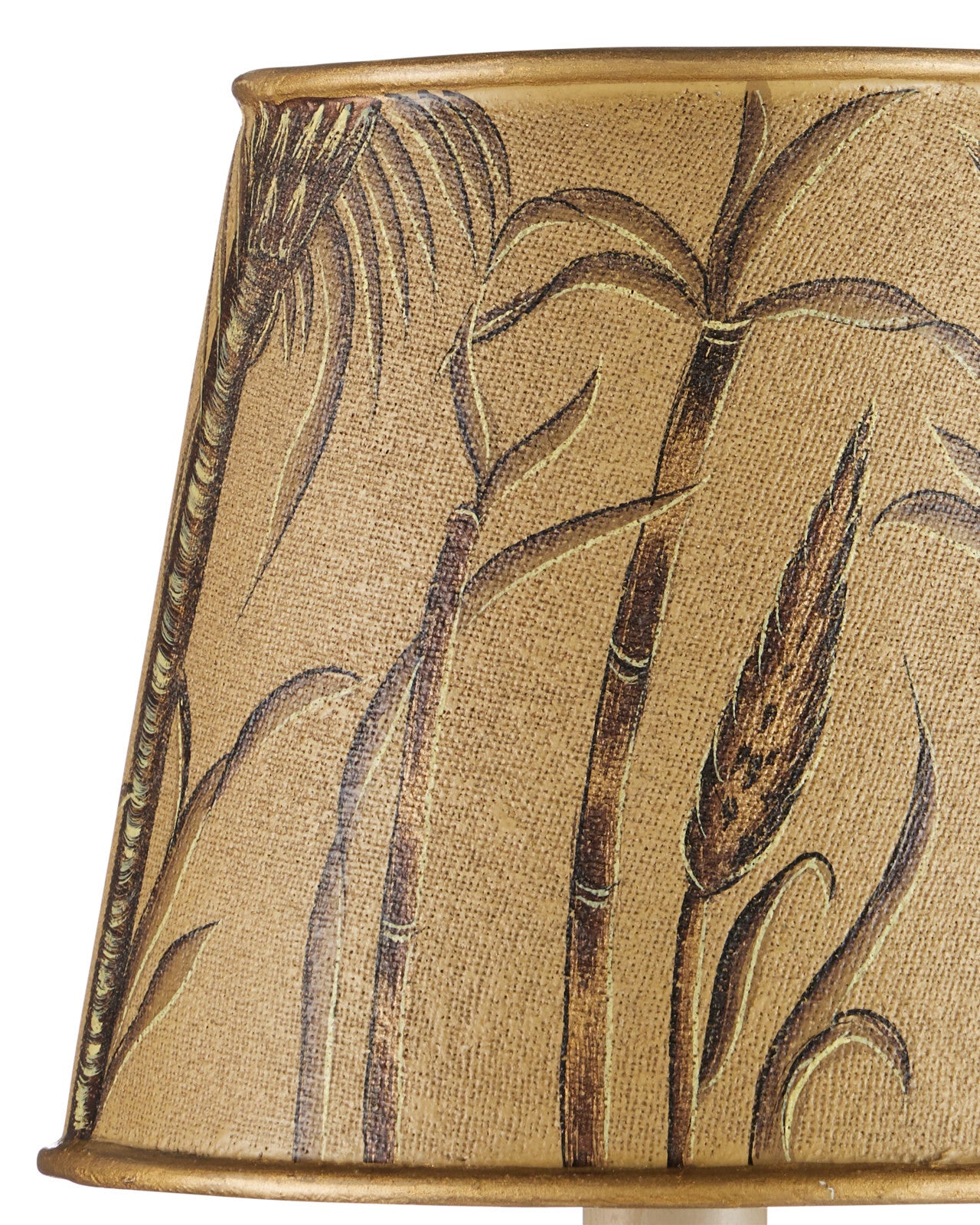 Gold Jouy Tapered Shade