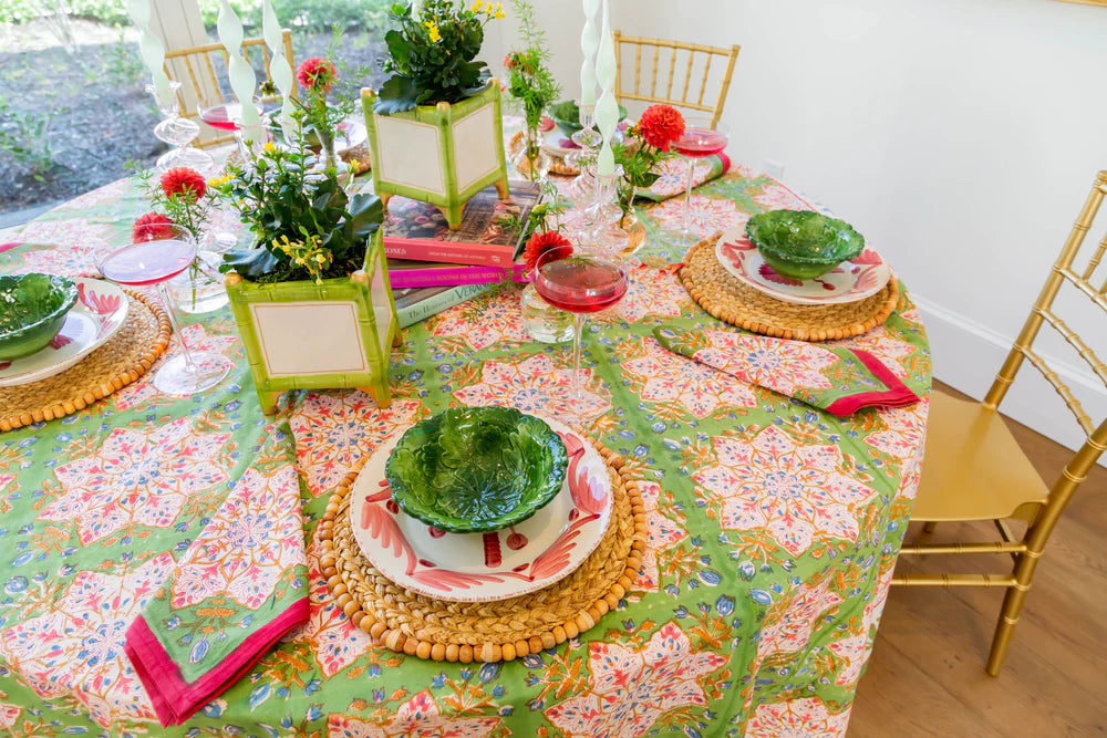 Pretty Pink Table Linens