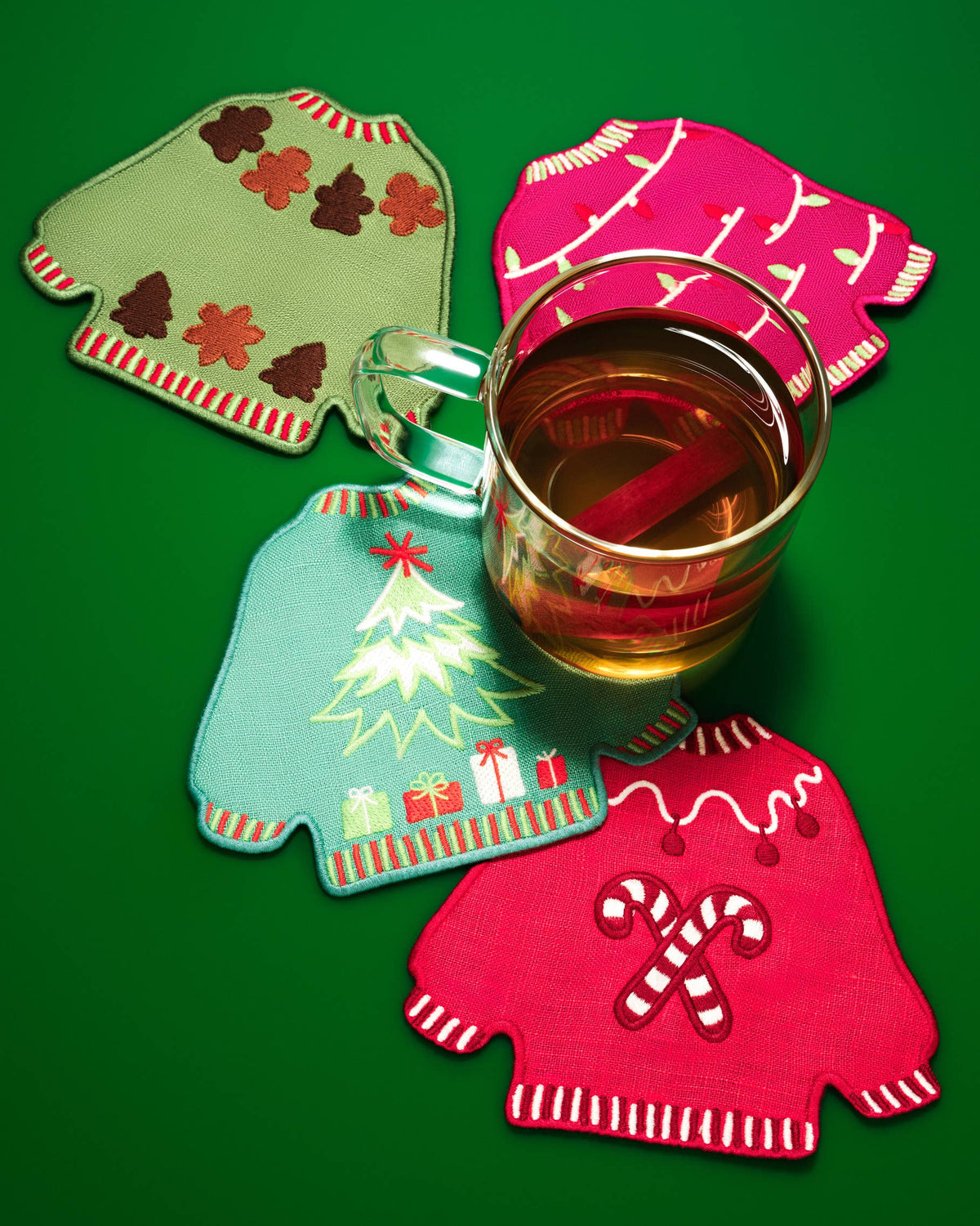 🎄HOLIDAY🎄Ugly Sweaters Cocktail Napkins - Set of 4