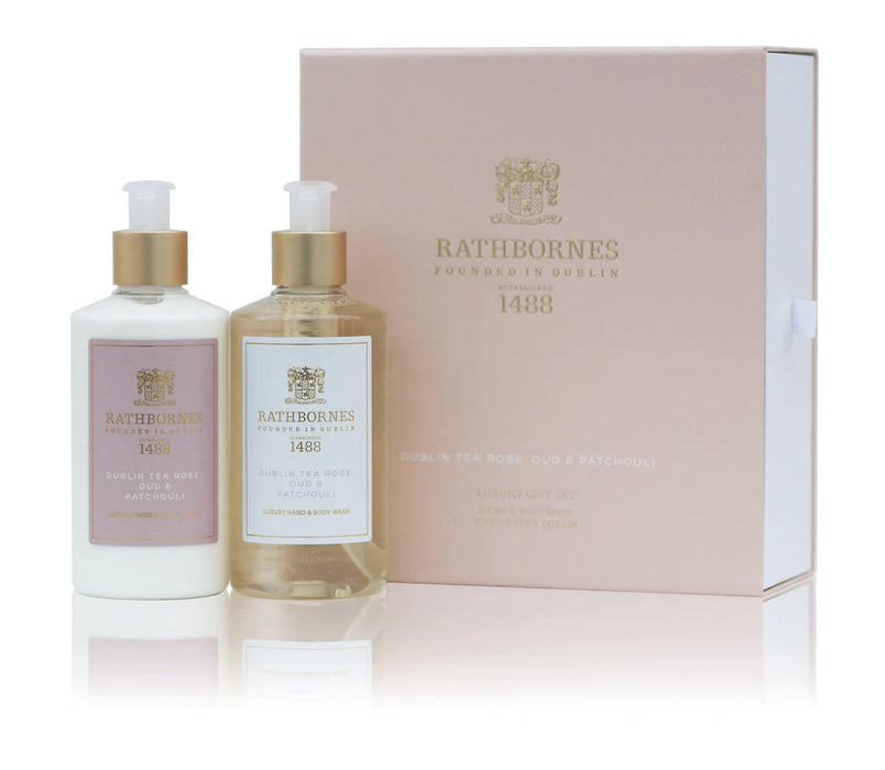 Rathborne's Dublin Tea Rose Bath & Body Gift Set