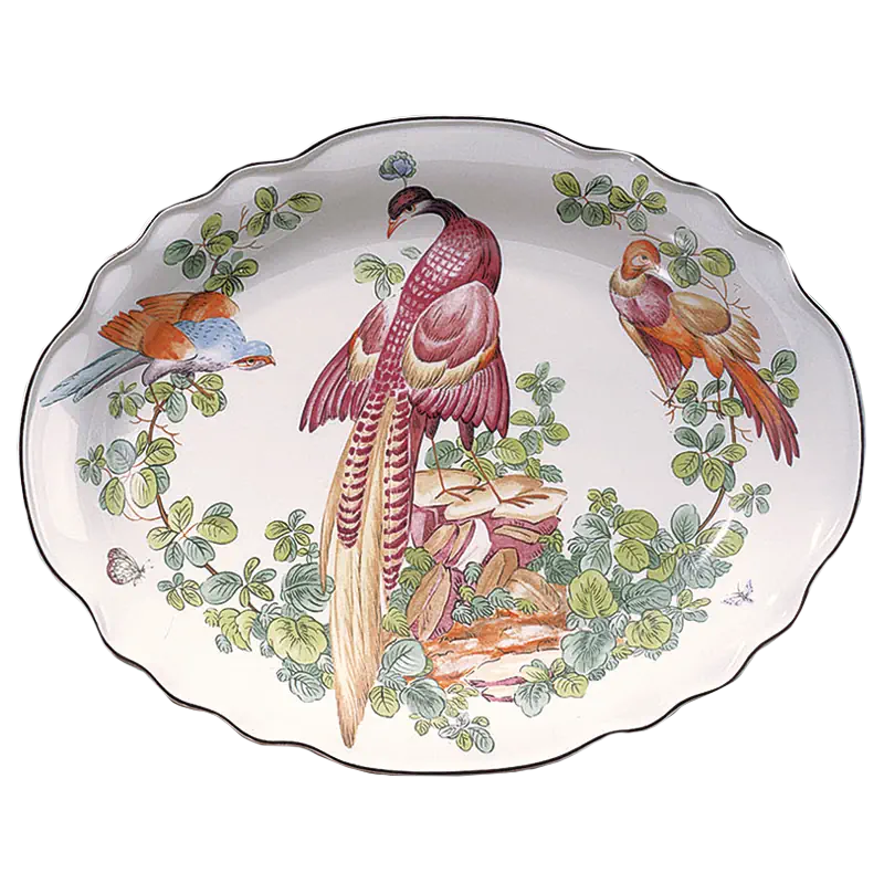 Chelsea Bird Oval Bowl