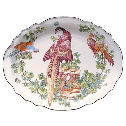 Chelsea Bird Oval Bowl