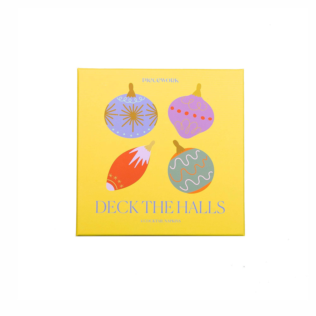 🎄HOLIDAY🎄Deck the Halls Cocktail Napkins - Set of 4