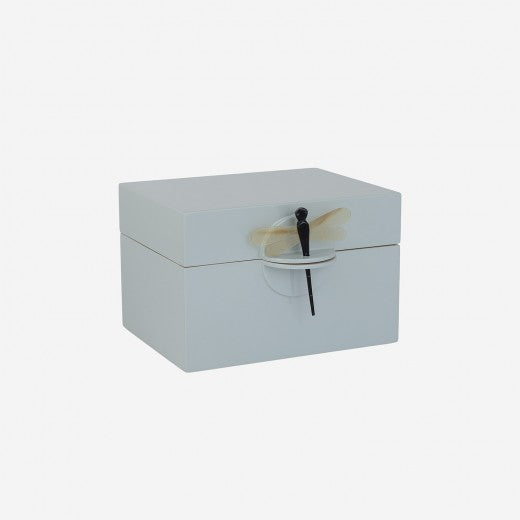 Lacquered Box with Dragonfly Closure