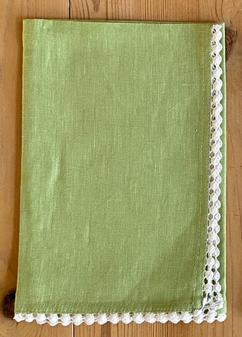 Linen Crochet Napkins