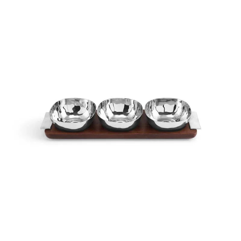 Reflective Triple Bowl