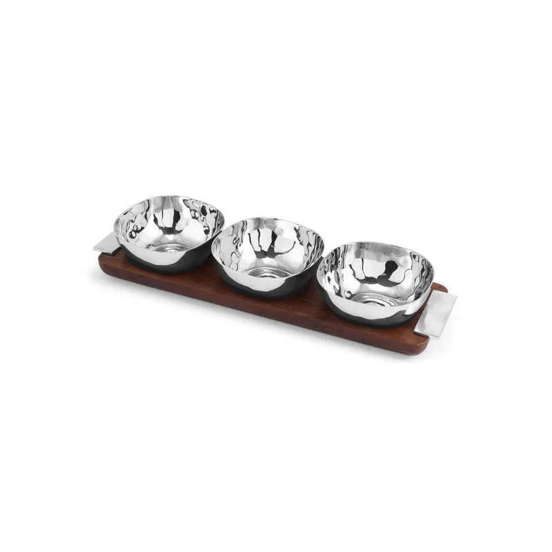 Reflective Triple Bowl