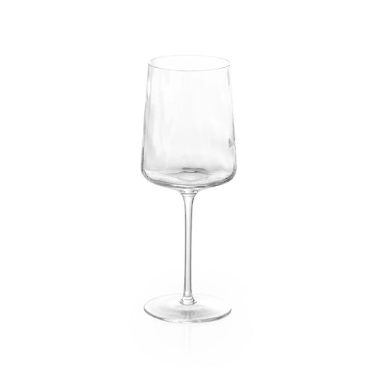 Ripple Effect Wine Glass