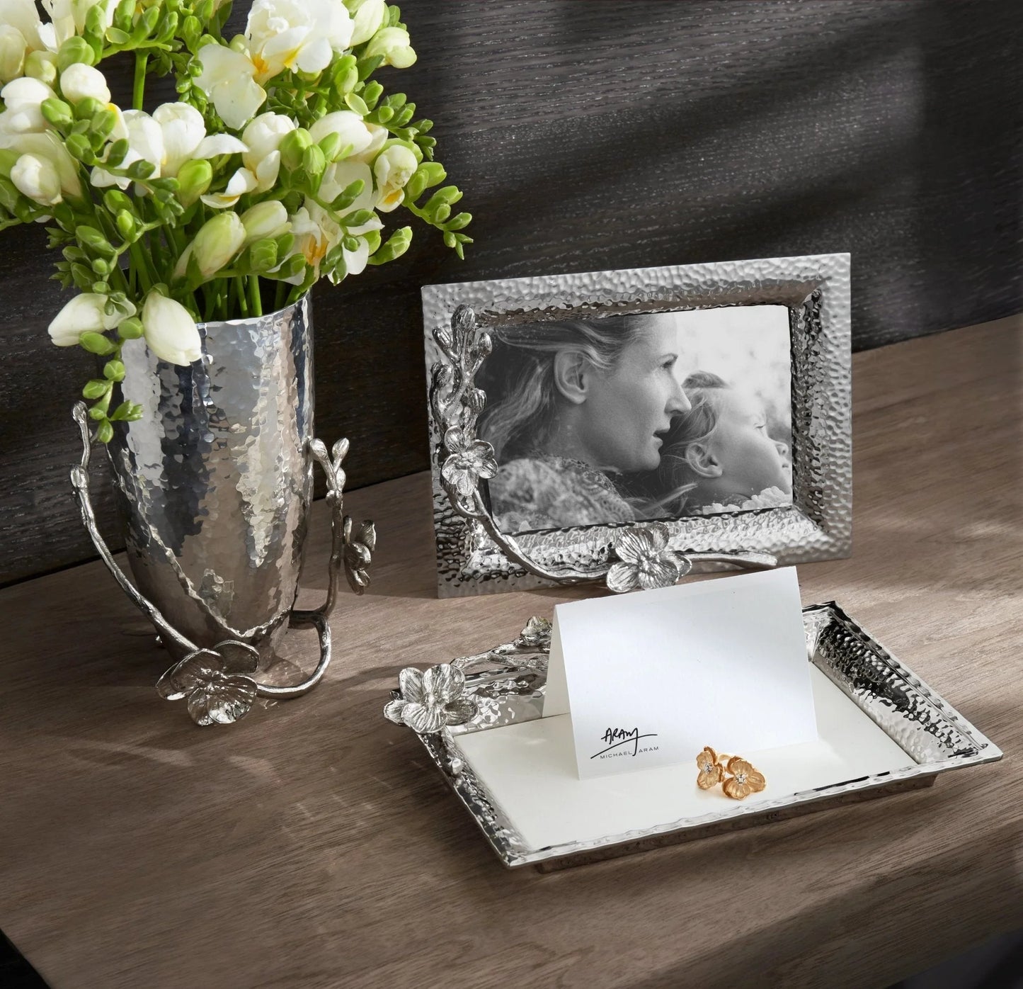 White Orchid Mini Frame
