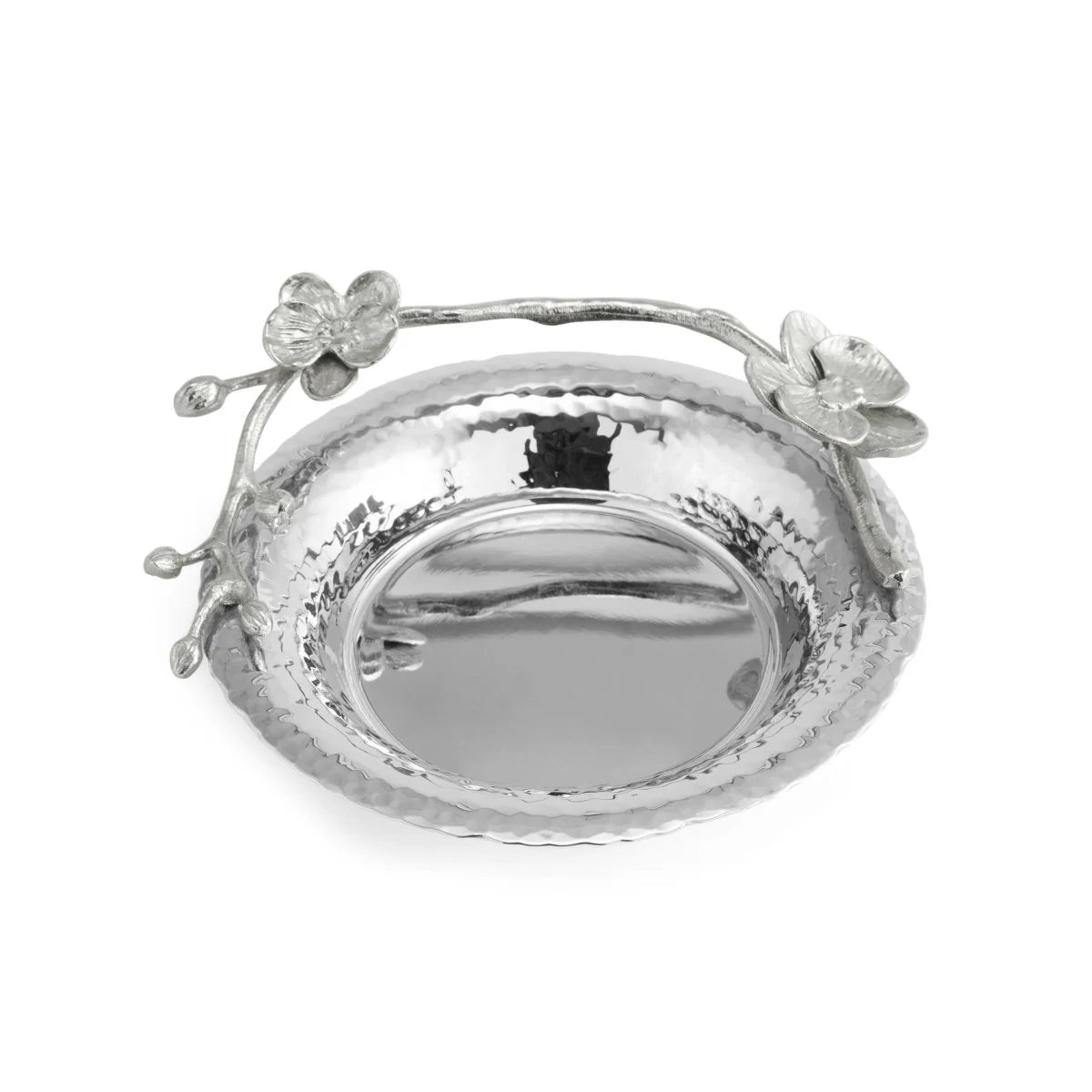 White Orchid Wine Coaster