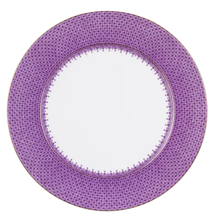 Mottahedeh Plum Lace Charger Plate