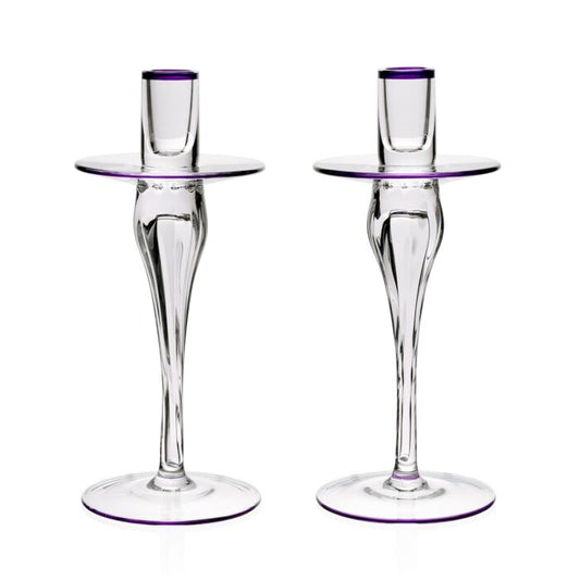 Siena Candlesticks S/2