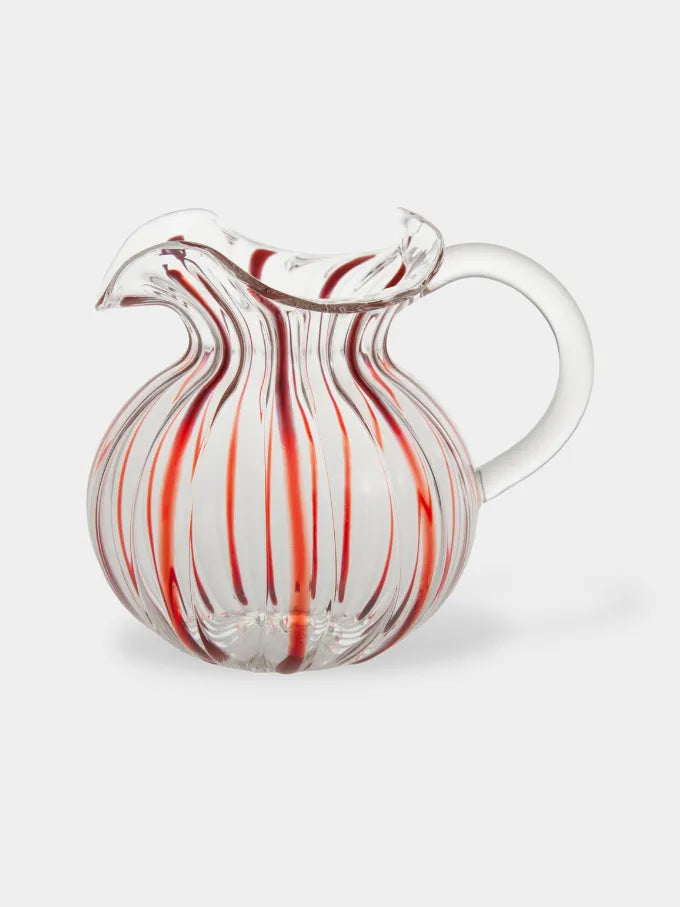 Hand Blown Glass Pitchers