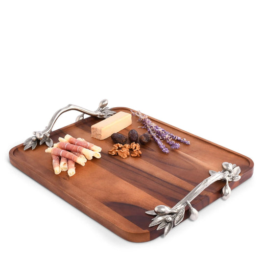 Olive Serving Tray Acacia - Rectangular